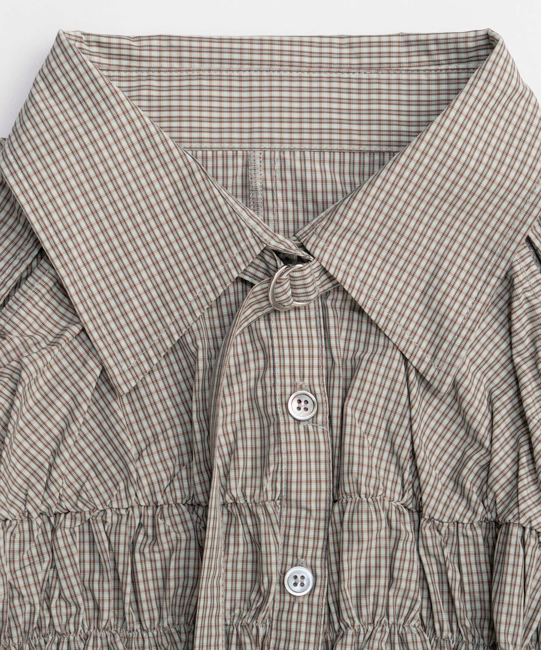 【26SPRING PRE-ORDER】Shirring Fabric Shape Shirt