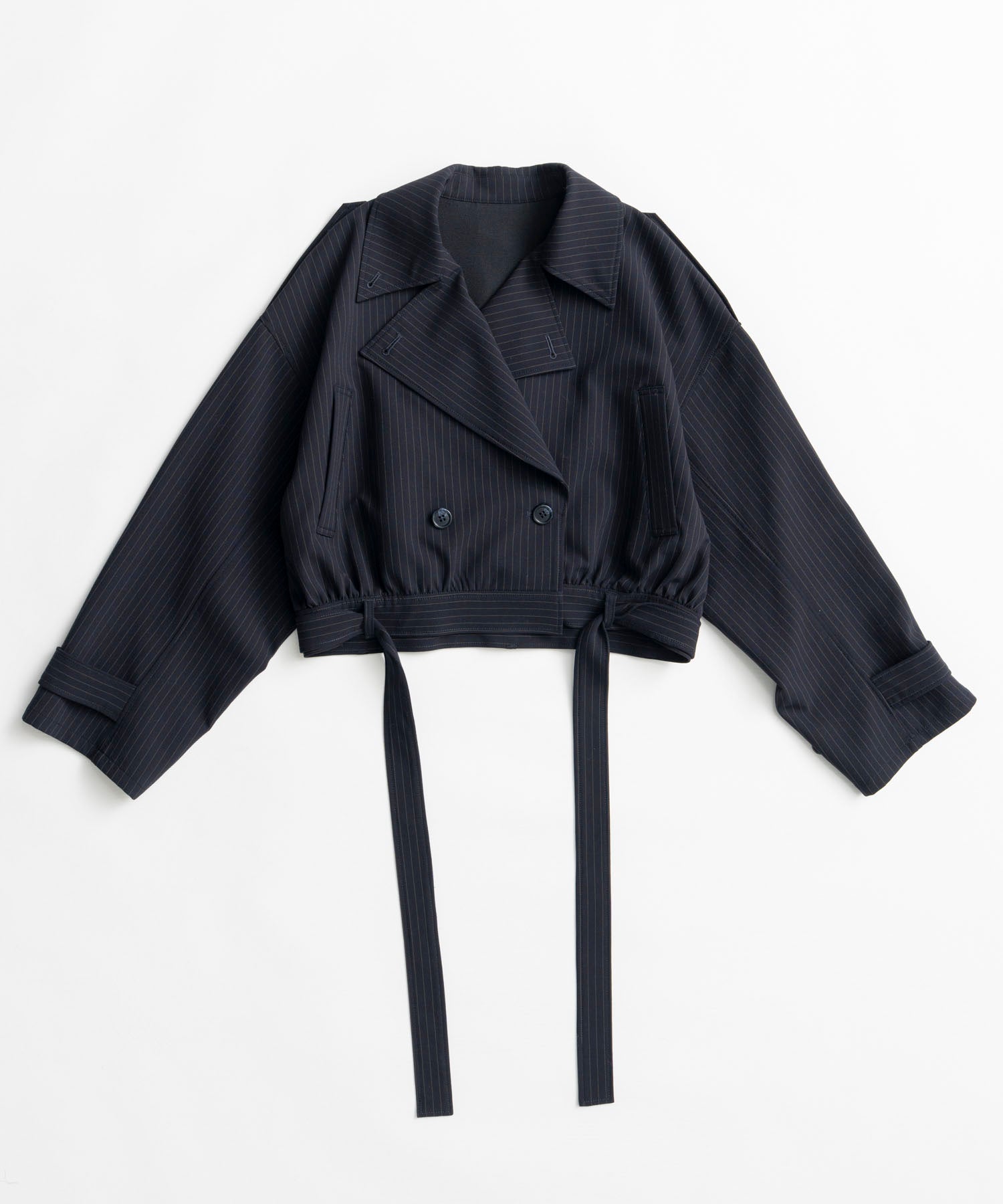 【26AUTUMN PRE-ORDER】Suiting Short Trench Coat