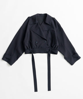 【26AUTUMN PRE-ORDER】Suiting Short Trench Coat