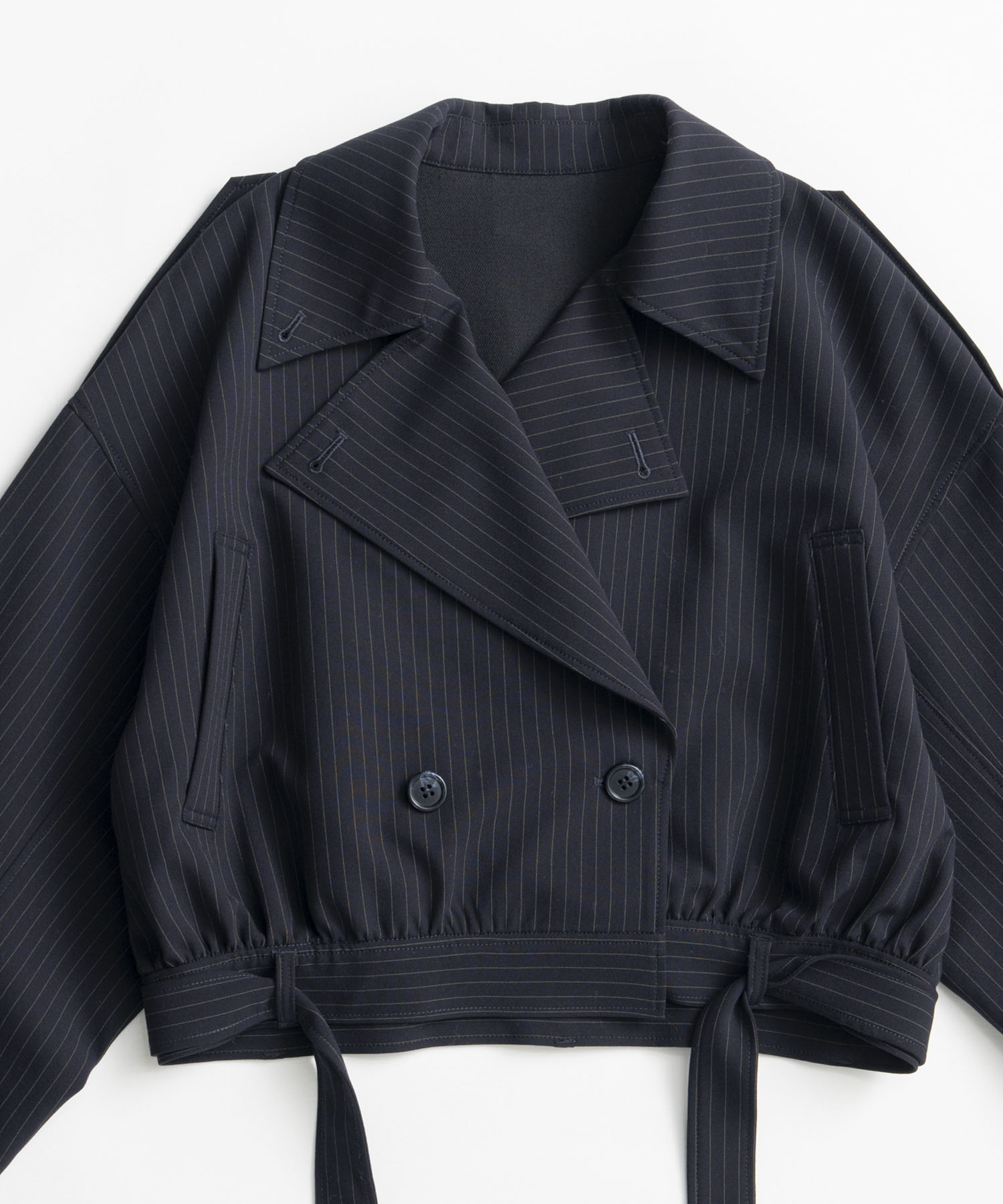 【26AUTUMN PRE-ORDER】Suiting Short Trench Coat
