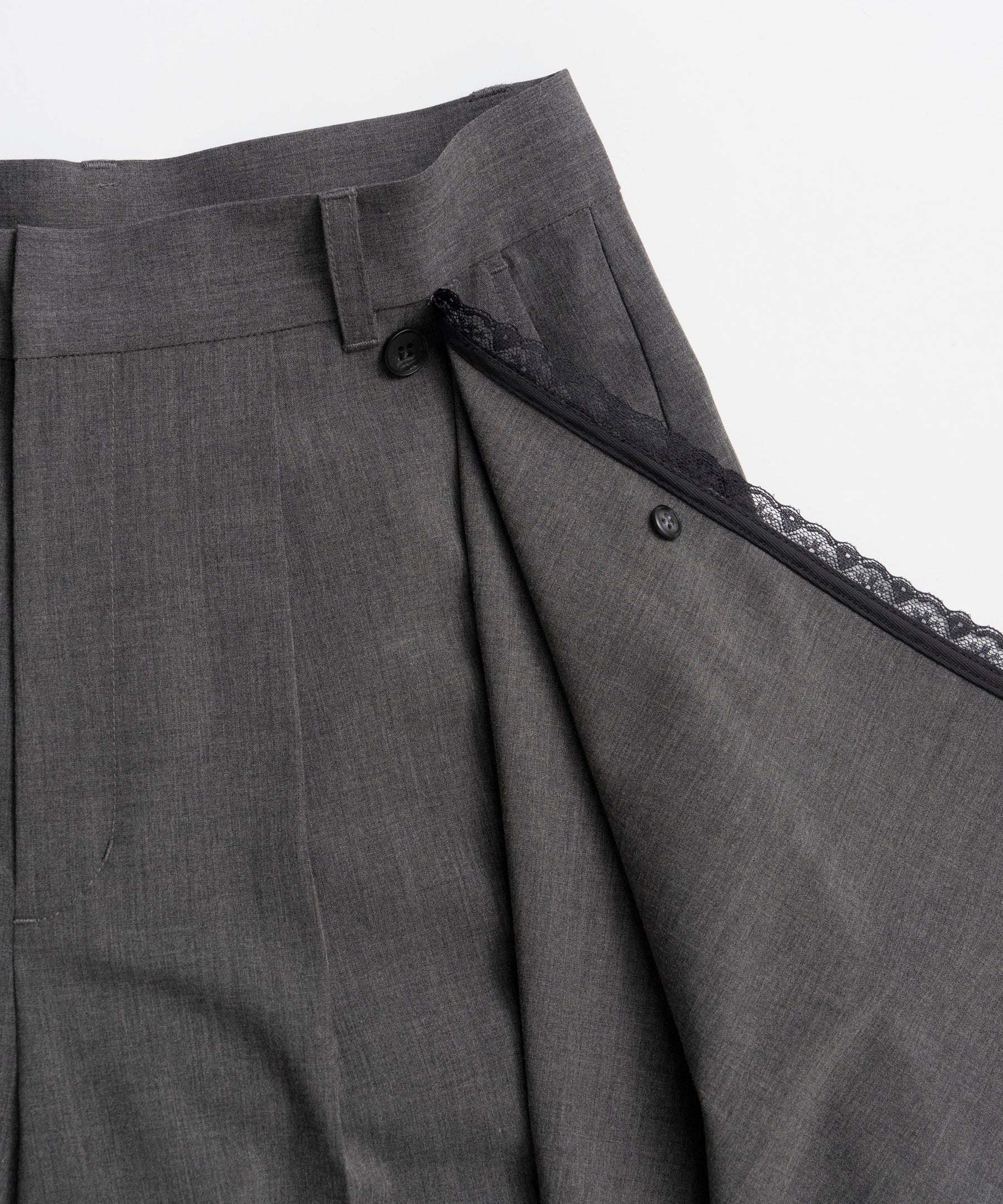 【2026Summer PRE-ORDER】Wrap-Draped Skirt Pants