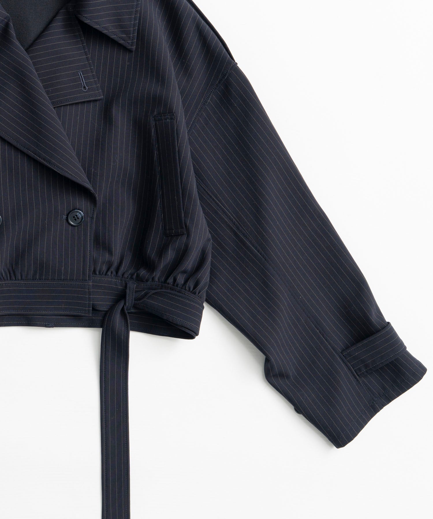 【26AUTUMN PRE-ORDER】Suiting Short Trench Coat