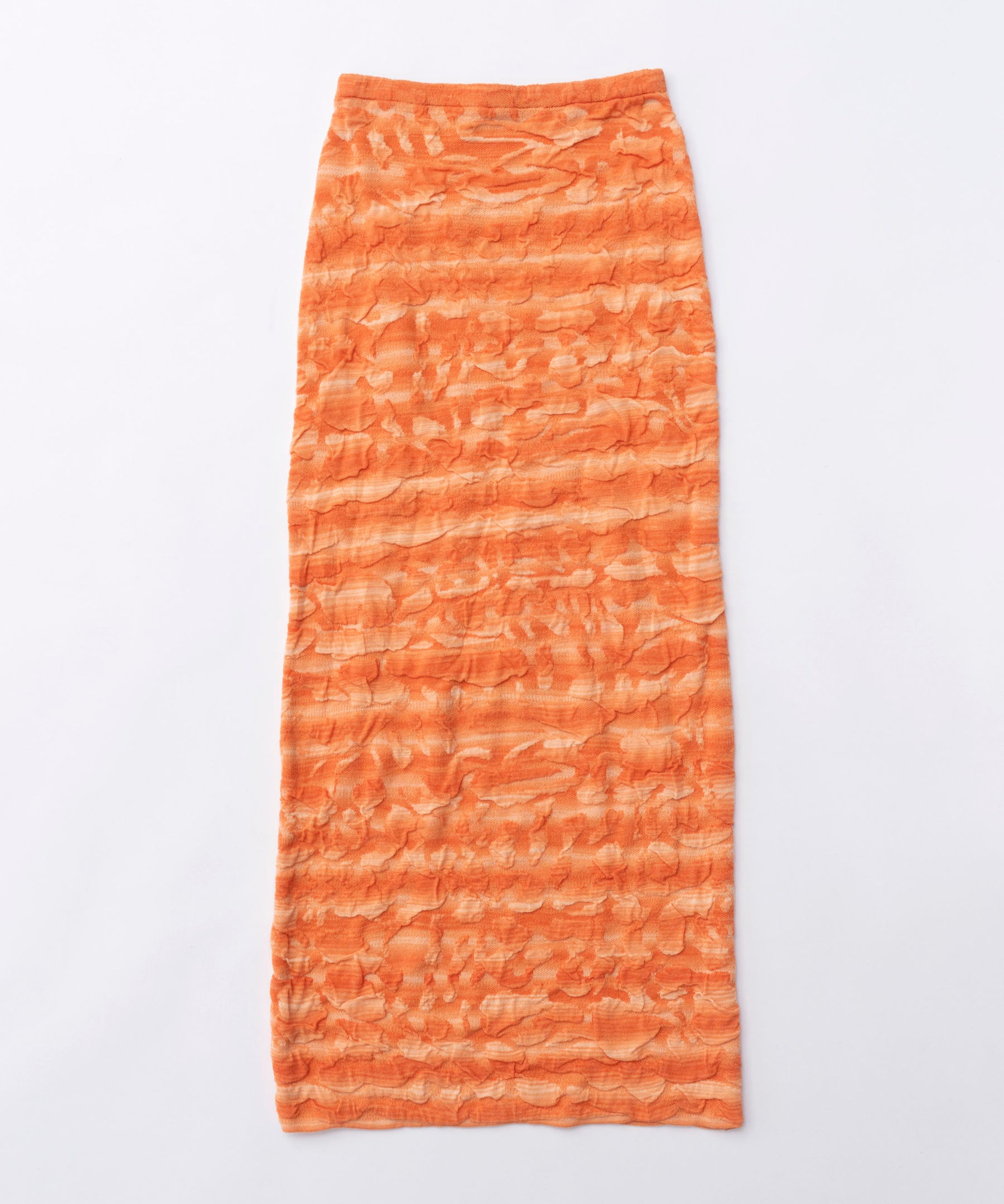 Bumpy Splashed Pattern Knit Tight Skirt