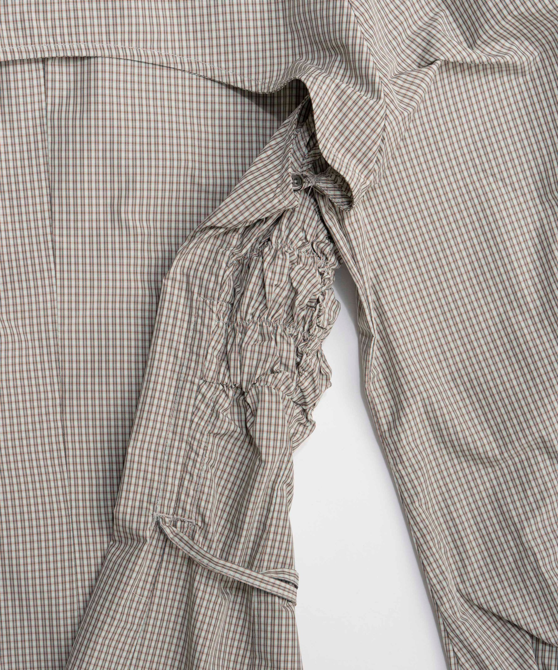 【26SPRING PRE-ORDER】Shirring Fabric Shape Shirt