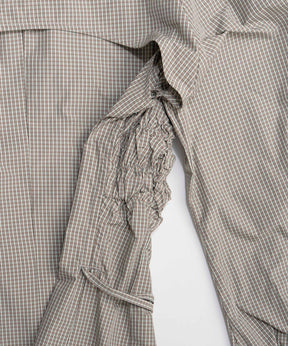 【26SPRING PRE-ORDER】Shirring Fabric Shape Shirt