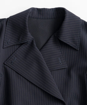 【26AUTUMN PRE-ORDER】Suiting Short Trench Coat