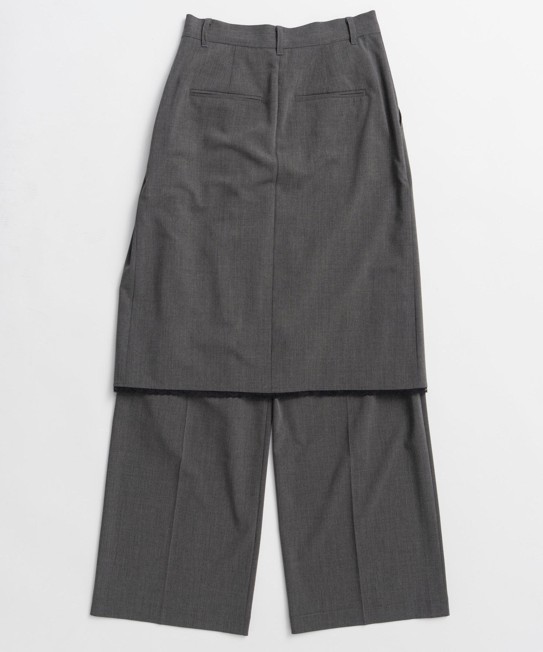 【2026Summer PRE-ORDER】Wrap-Draped Skirt Pants