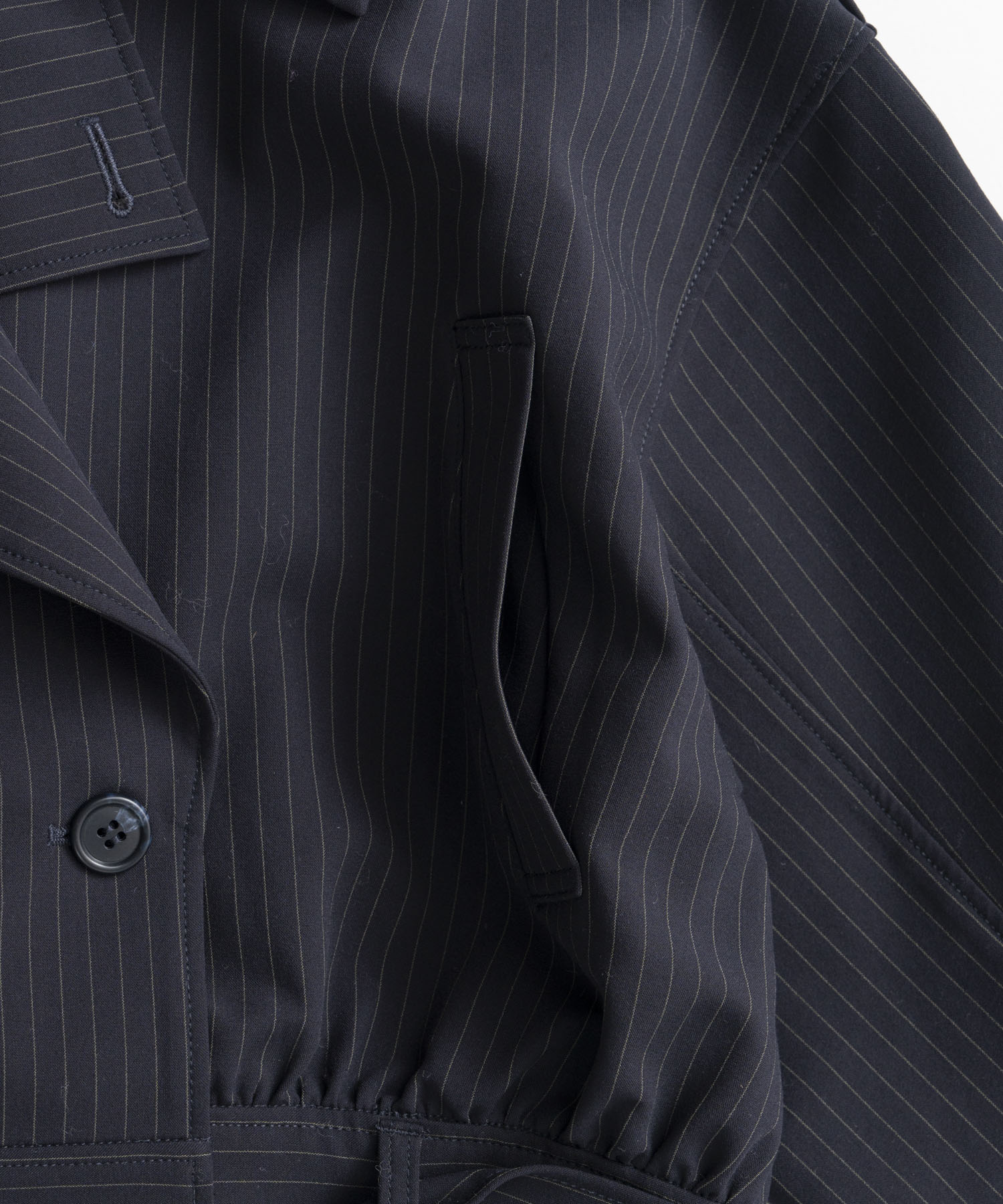 【26AUTUMN PRE-ORDER】Suiting Short Trench Coat