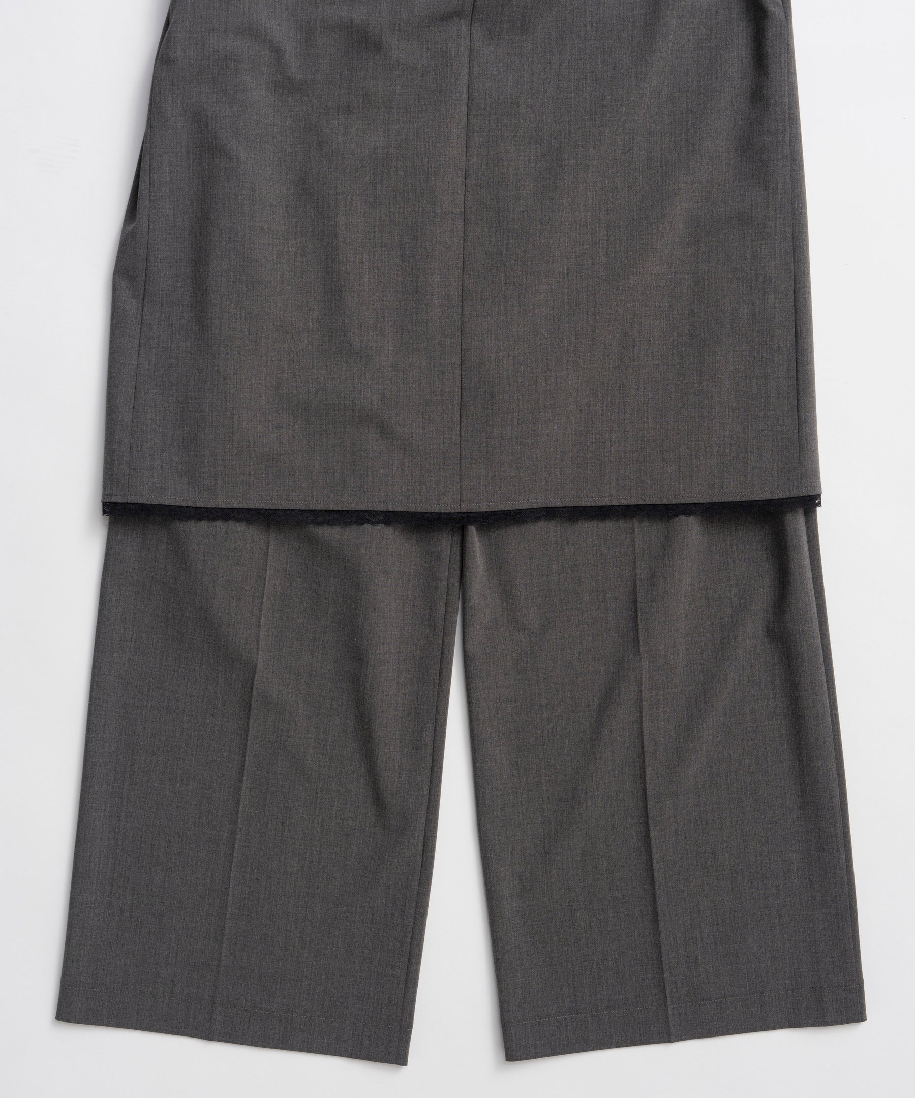 【2026Summer PRE-ORDER】Wrap-Draped Skirt Pants