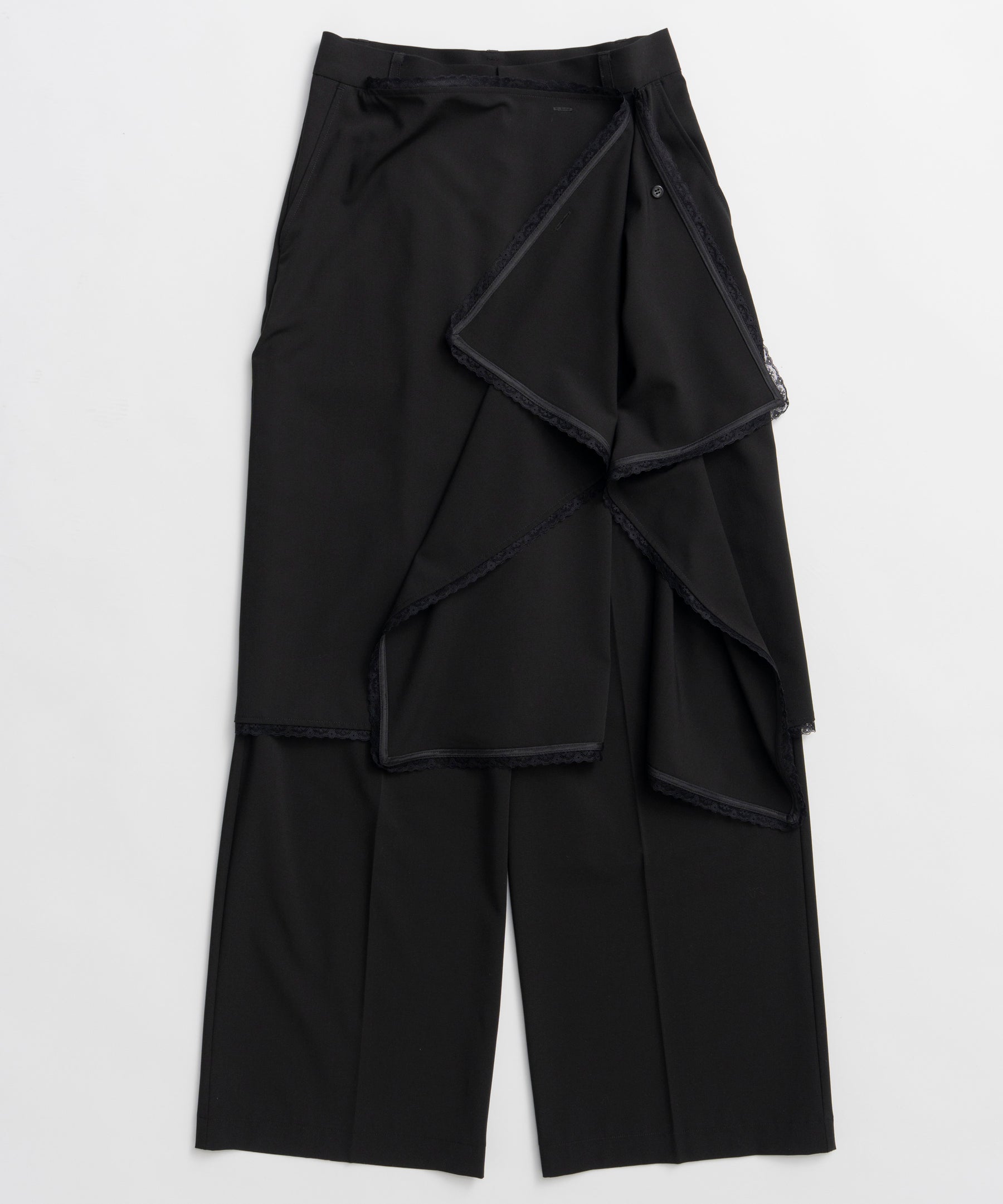 【2026Summer PRE-ORDER】Wrap-Draped Skirt Pants