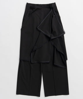 【2026Summer PRE-ORDER】Wrap-Draped Skirt Pants