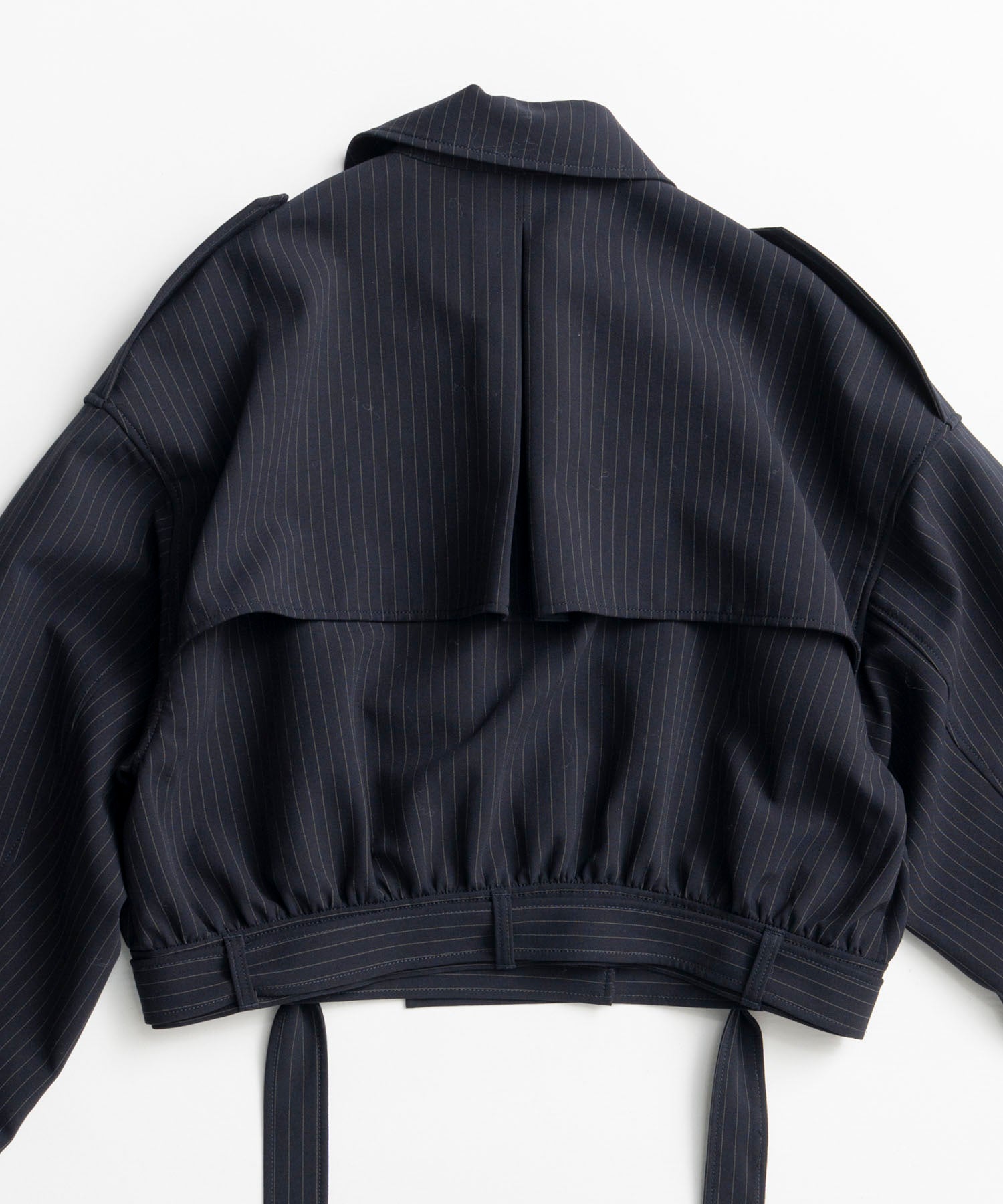 【26AUTUMN PRE-ORDER】Suiting Short Trench Coat