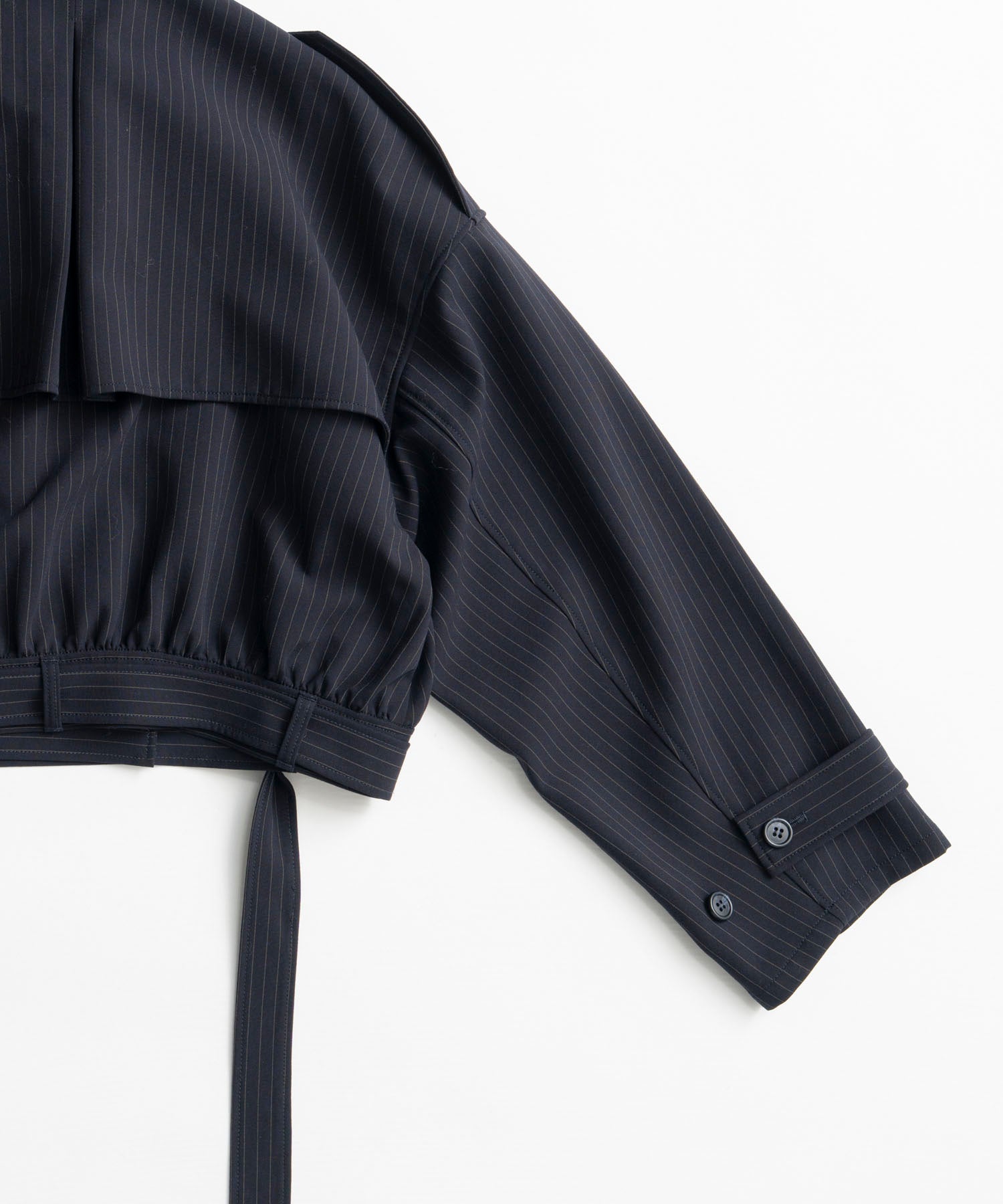 【26AUTUMN PRE-ORDER】Suiting Short Trench Coat