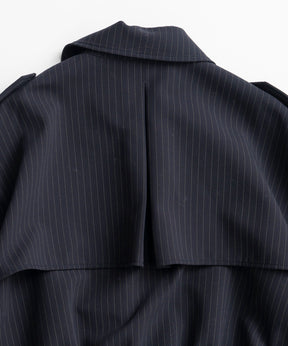 【26AUTUMN PRE-ORDER】Suiting Short Trench Coat