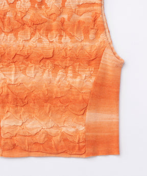 Bumpy Splashed Pattern Knit Tops