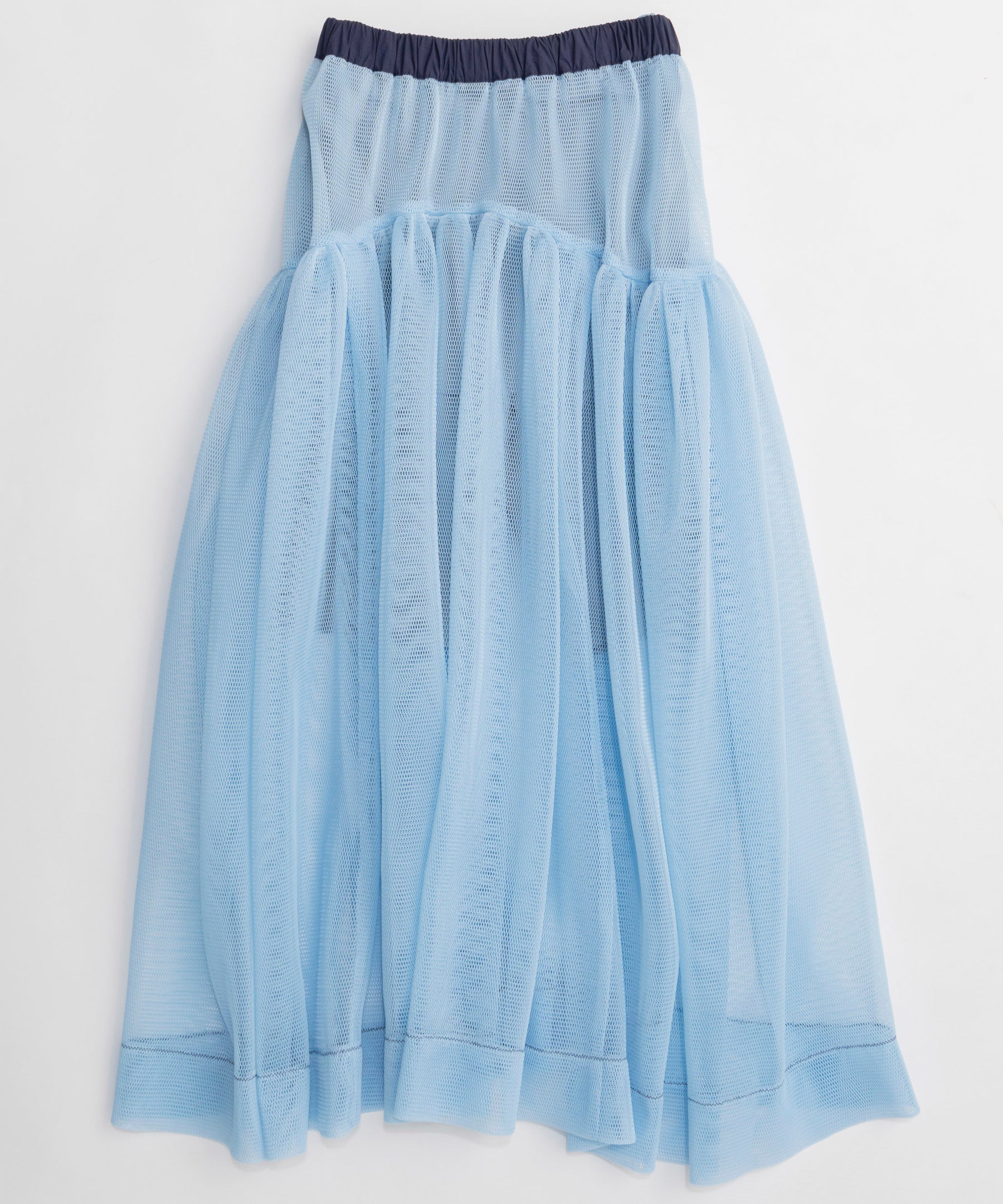 【26SPRING PRE-ORDER】Sponge Mesh Flare Skirt