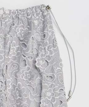 【26SPRING PRE-ORDER】Cut-Off Flower Pants