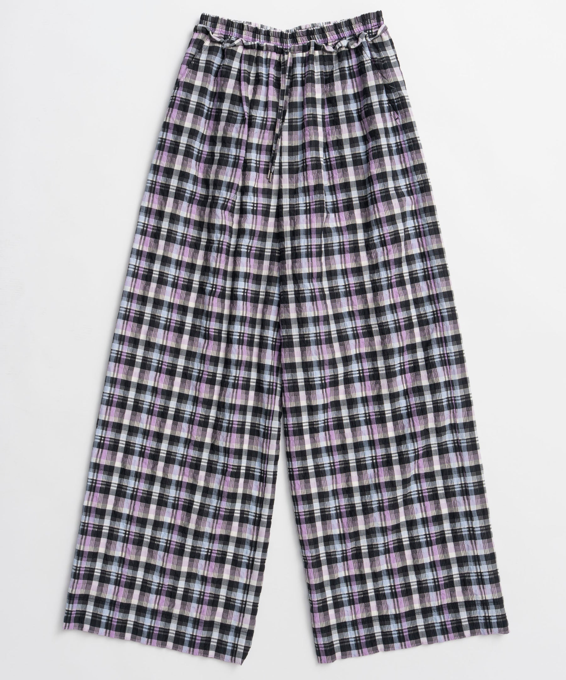 【2026Summer PRE-ORDER】Checkered Wide Pants Pants