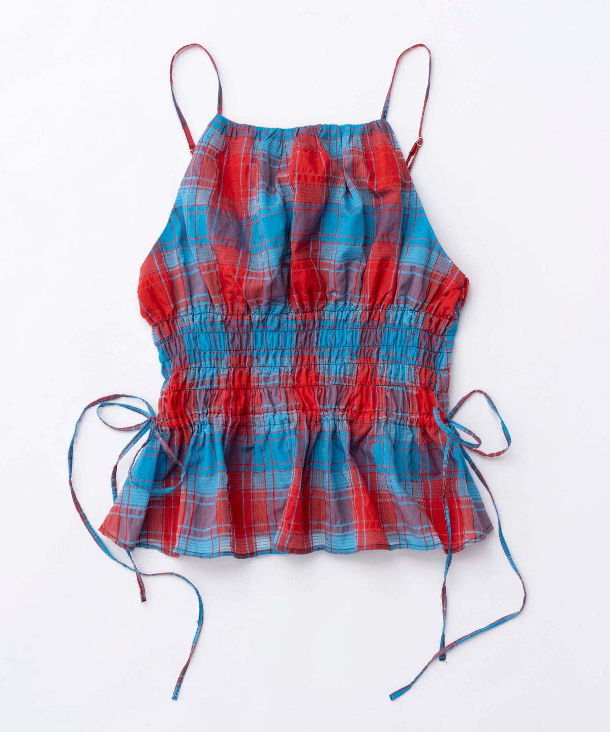 [PRE-ORDER] CHECKED SHIRRING BUSTIER
