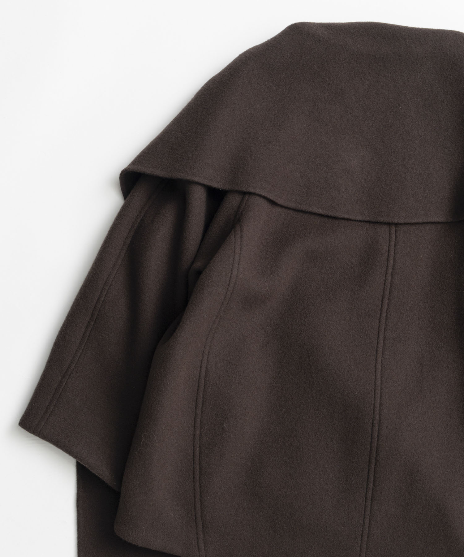 【26AUTUMN PRE-ORDER】2WAY Scarf Middle Coat