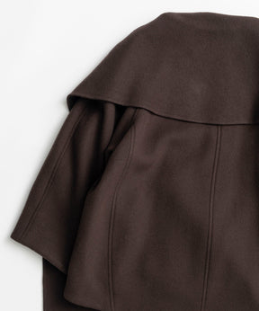 【26AUTUMN PRE-ORDER】2WAY Scarf Middle Coat
