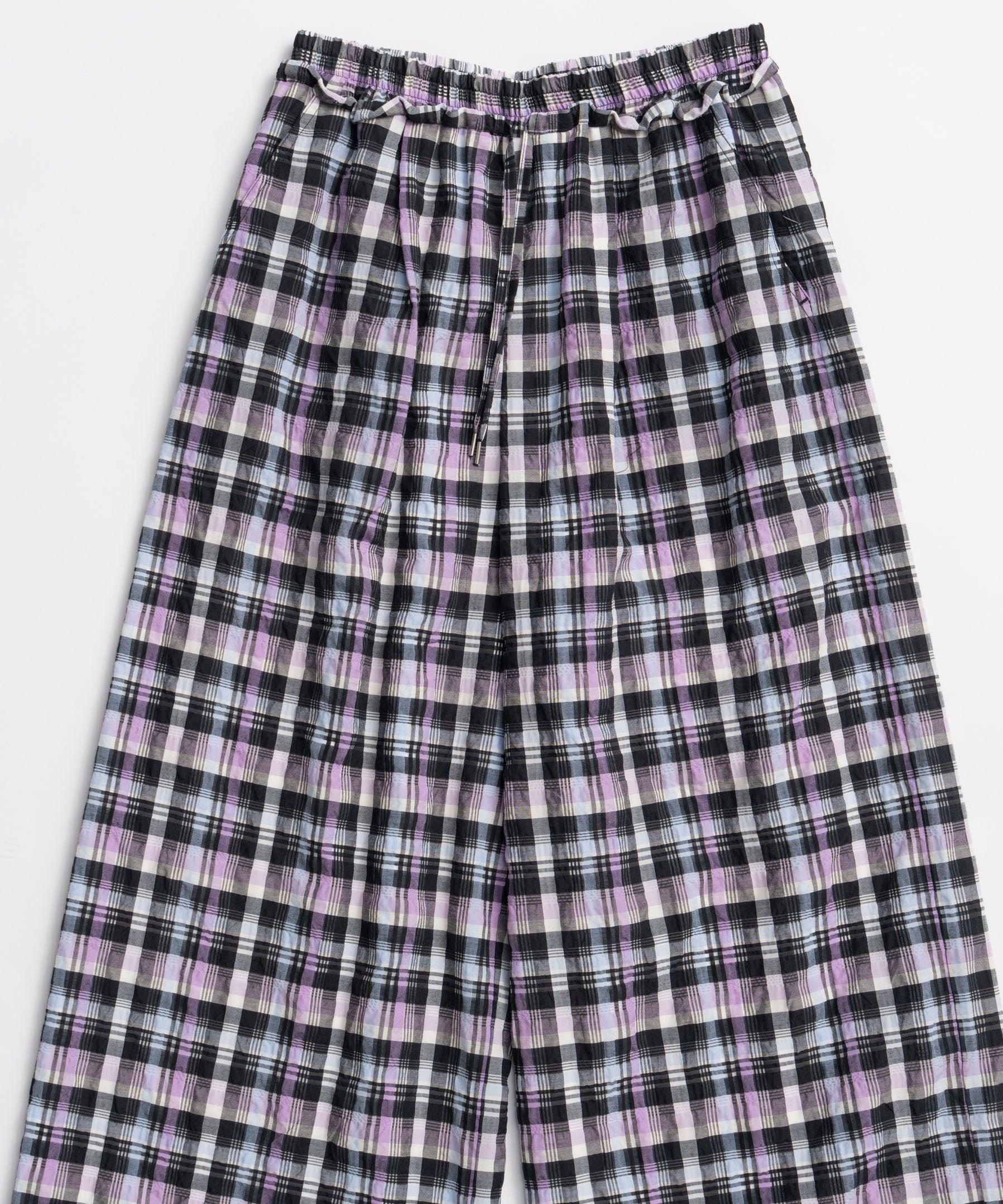 【2026Summer PRE-ORDER】Checkered Wide Pants Pants