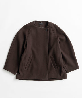 【26AUTUMN PRE-ORDER】2WAY Scarf Middle Coat