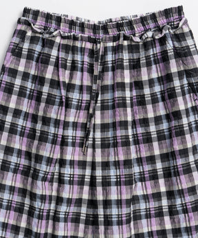 【2026Summer PRE-ORDER】Checkered Wide Pants Pants