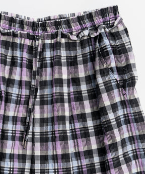 【2026Summer PRE-ORDER】Checkered Wide Pants Pants