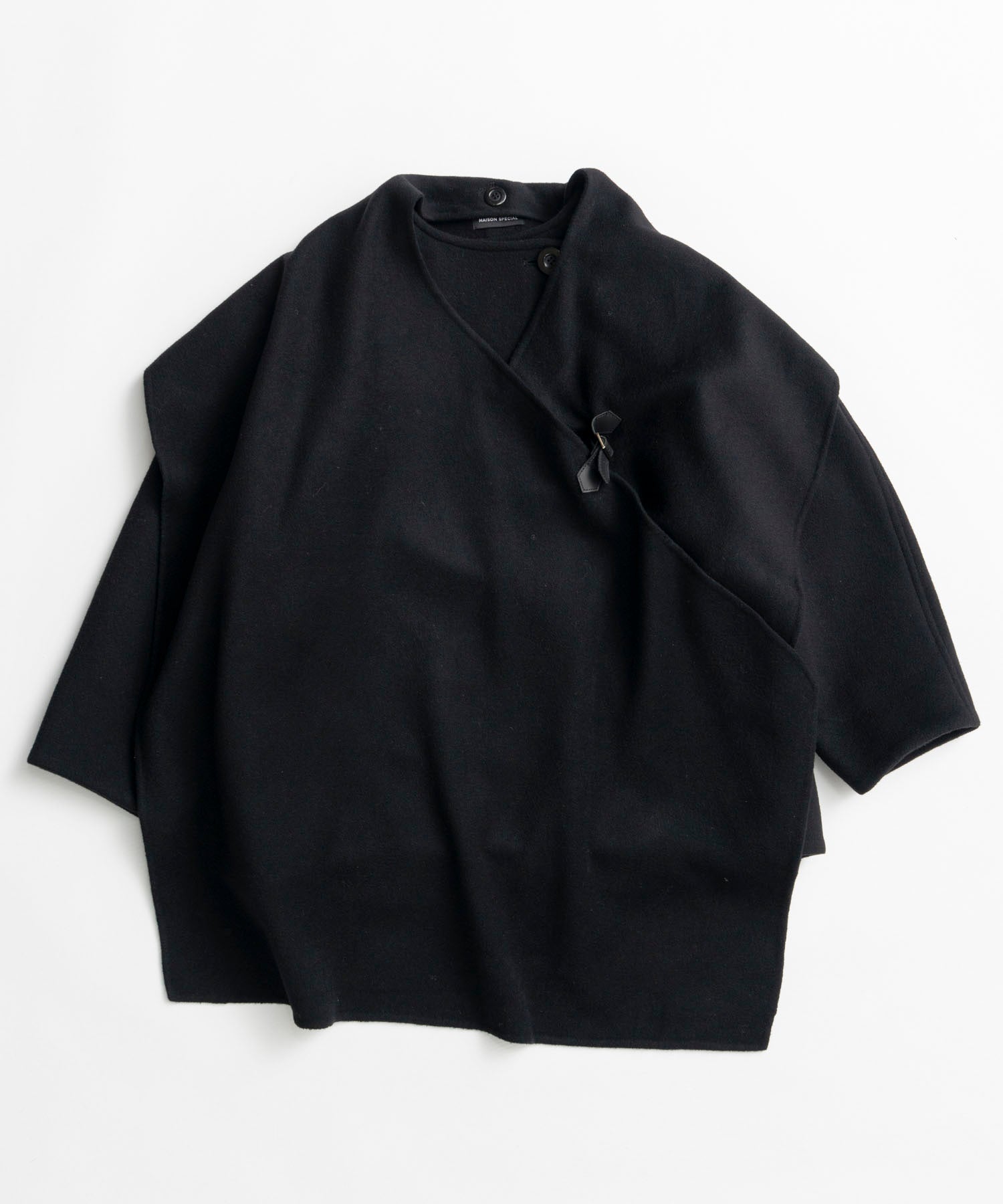 【26AUTUMN PRE-ORDER】2WAY Scarf Middle Coat