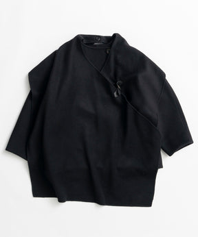 【26AUTUMN PRE-ORDER】2WAY Scarf Middle Coat