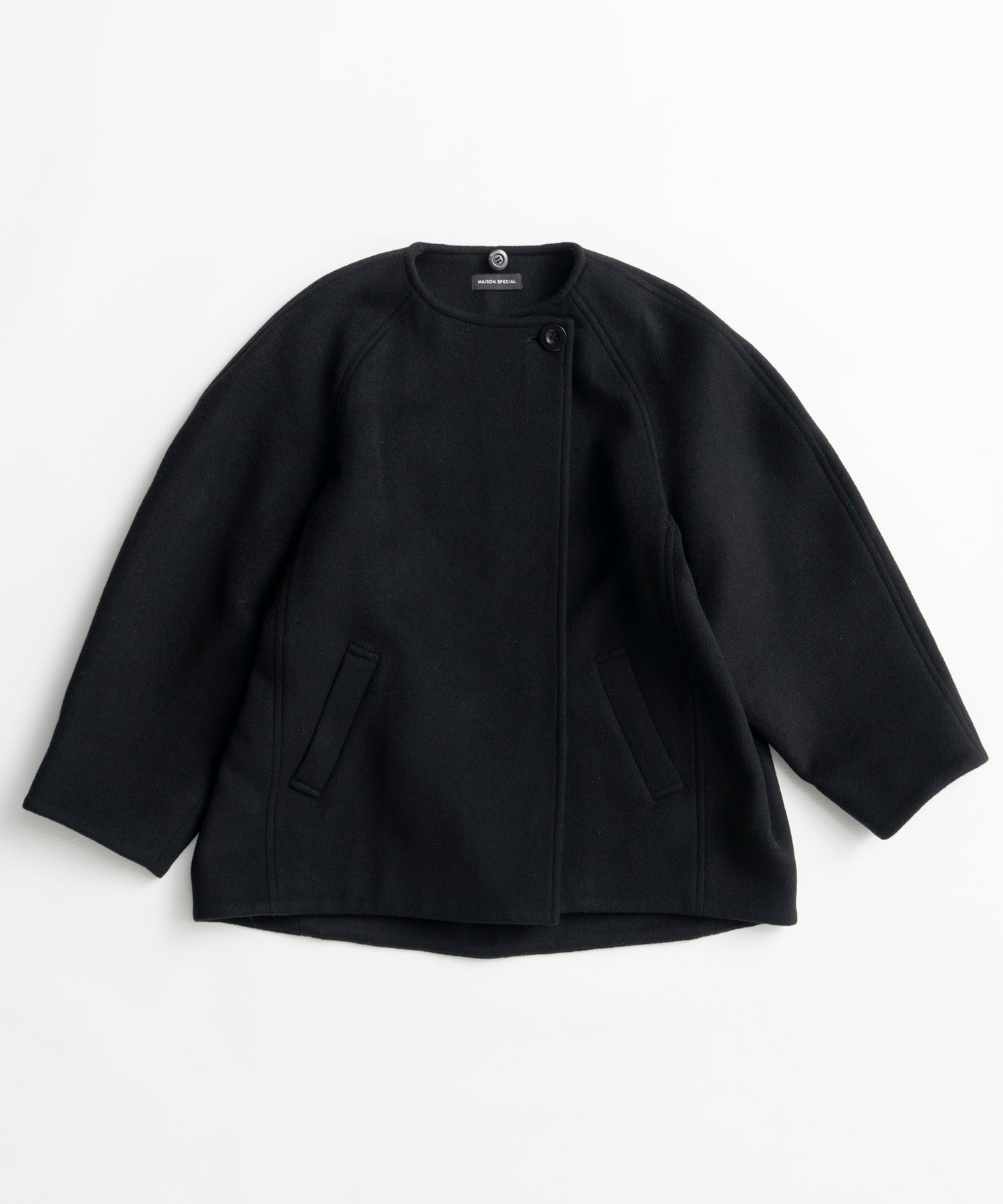 【26AUTUMN PRE-ORDER】2WAY Scarf Middle Coat