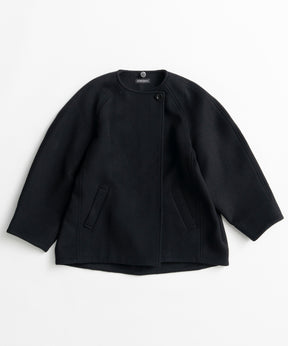 【26AUTUMN PRE-ORDER】2WAY Scarf Middle Coat