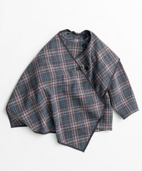 【26AUTUMN PRE-ORDER】2WAY Scarf Middle Coat
