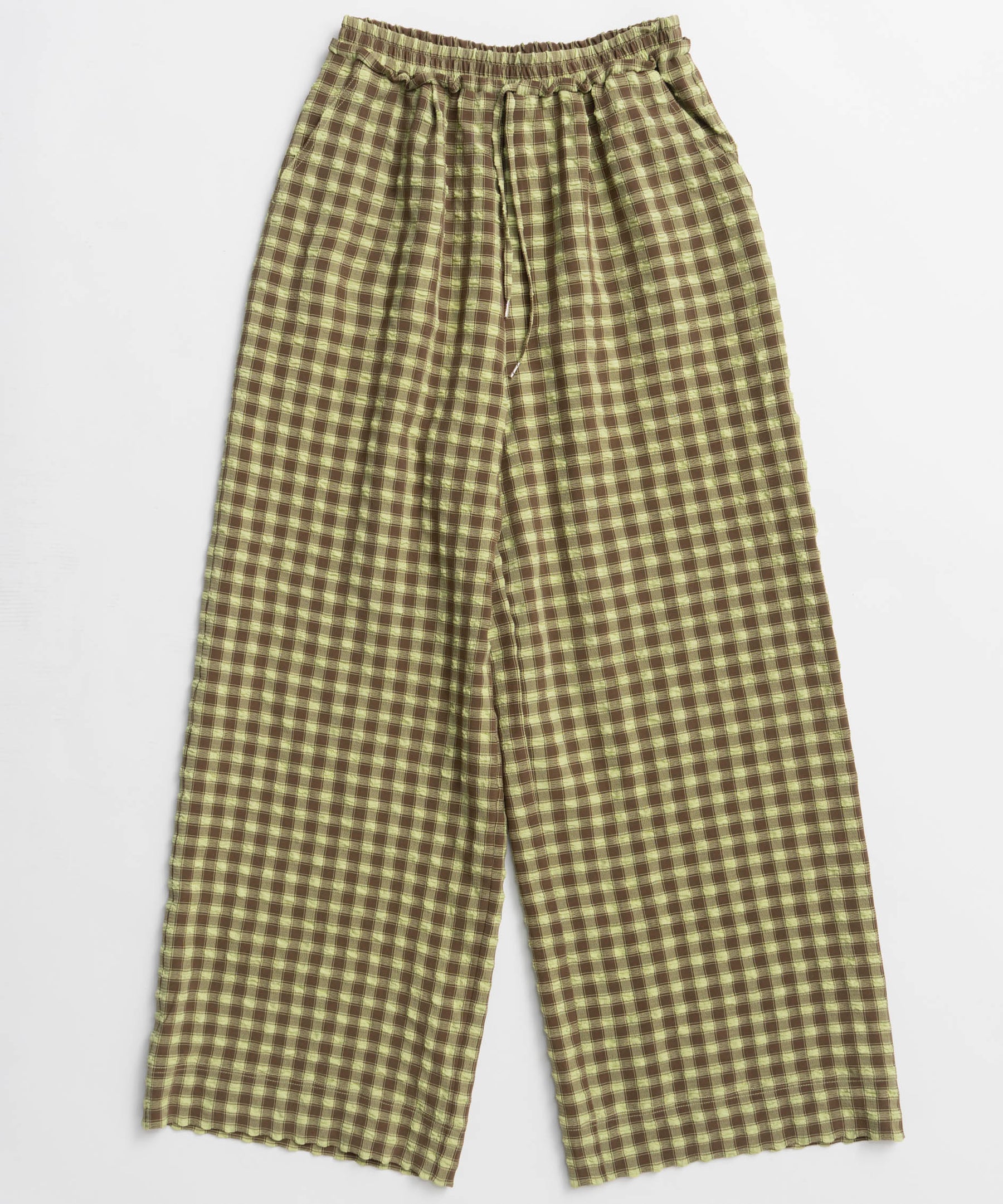 【2026Summer PRE-ORDER】Checkered Wide Pants Pants