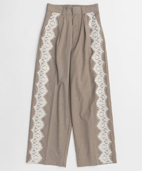 【26SPRING PRE-ORDER】Side Lace Trousers
