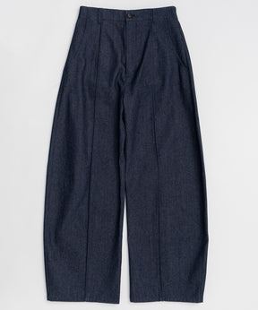 【26SPRING PRE-ORDER】Center Pin Tuck Denim Pants