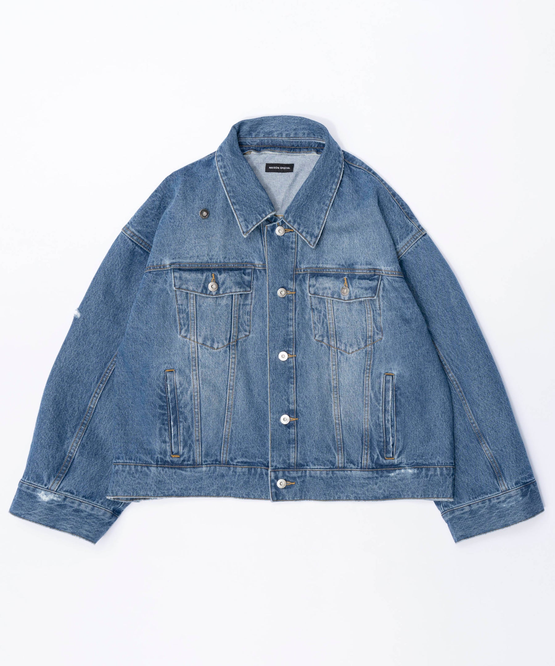 24SPRING PRE-ORDER】2way Oversizedd Denim Jacket