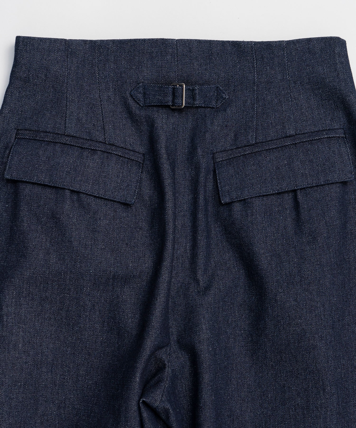 【26SPRING PRE-ORDER】Center Pin Tuck Denim Pants