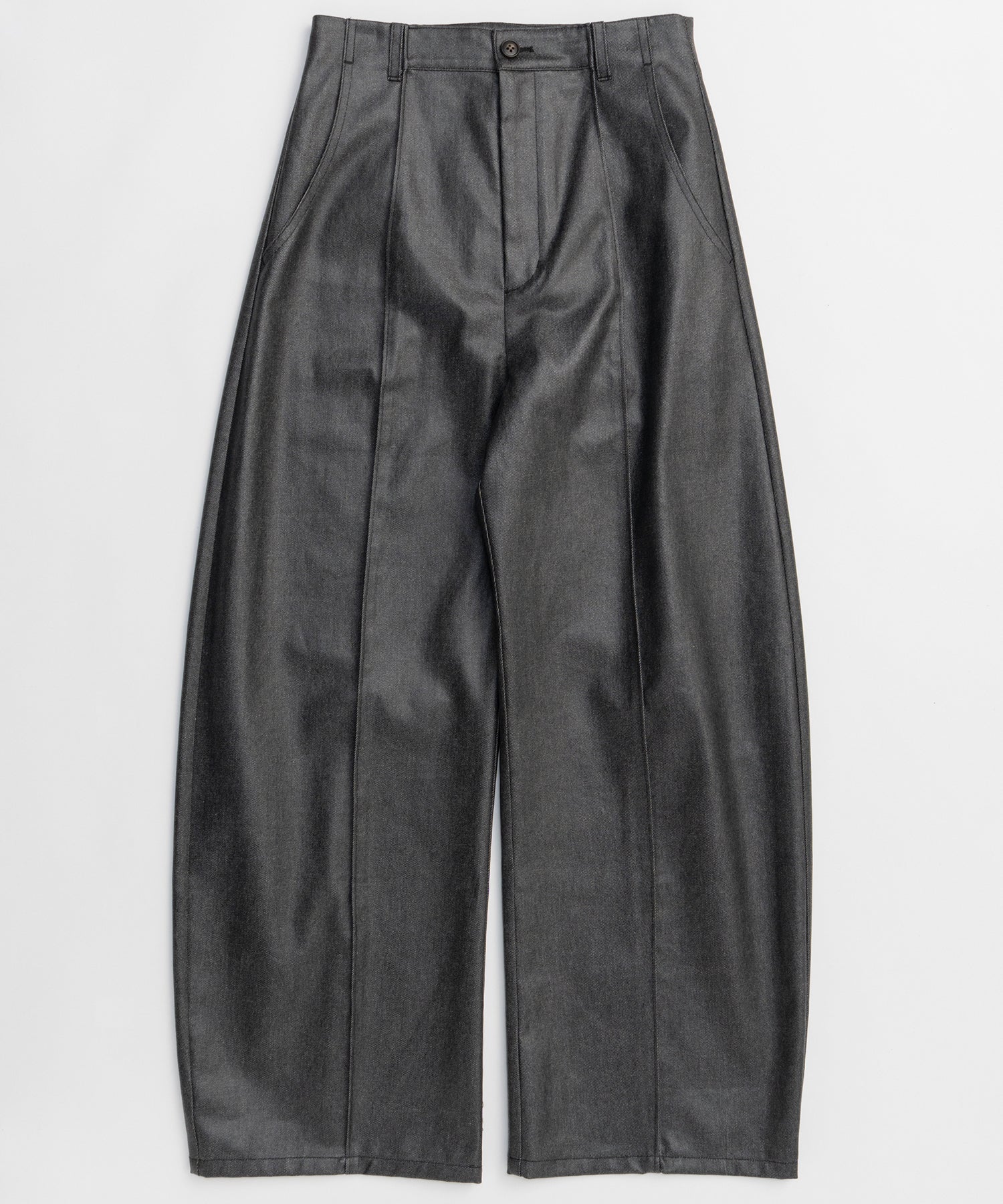 【26SPRING PRE-ORDER】Center Pin Tuck Denim Pants