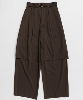 【26SPRING PRE-ORDER】Slice Knee Work Pants