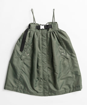【26AUTUMN PRE-ORDER】2WAY MA-1-Like Military Mini Dress