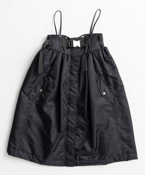 【26AUTUMN PRE-ORDER】2WAY MA-1-Like Military Mini Dress