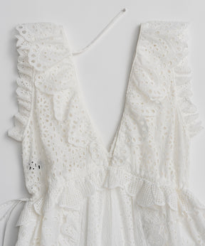 【PRE-ORDER】Lace Patch Rompers
