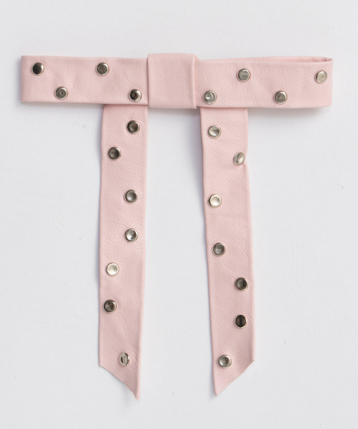 Leather Ribbon barrette