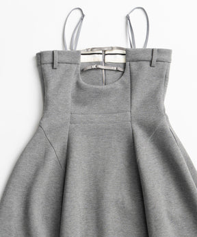 【26AUTUMN PRE-ORDER】Tulip Silhouette Camisole Dress