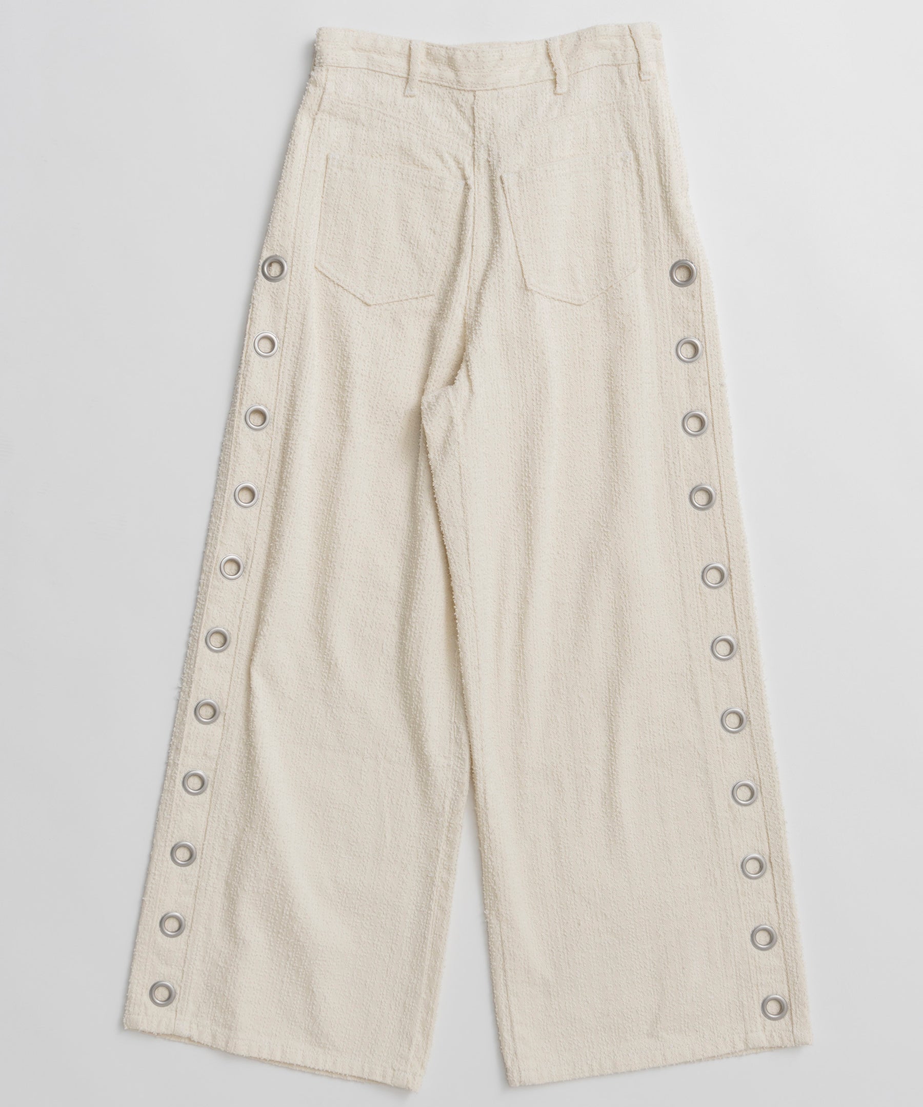 【2026Summer PRE-ORDER】Needle Punch Eyelet Denim