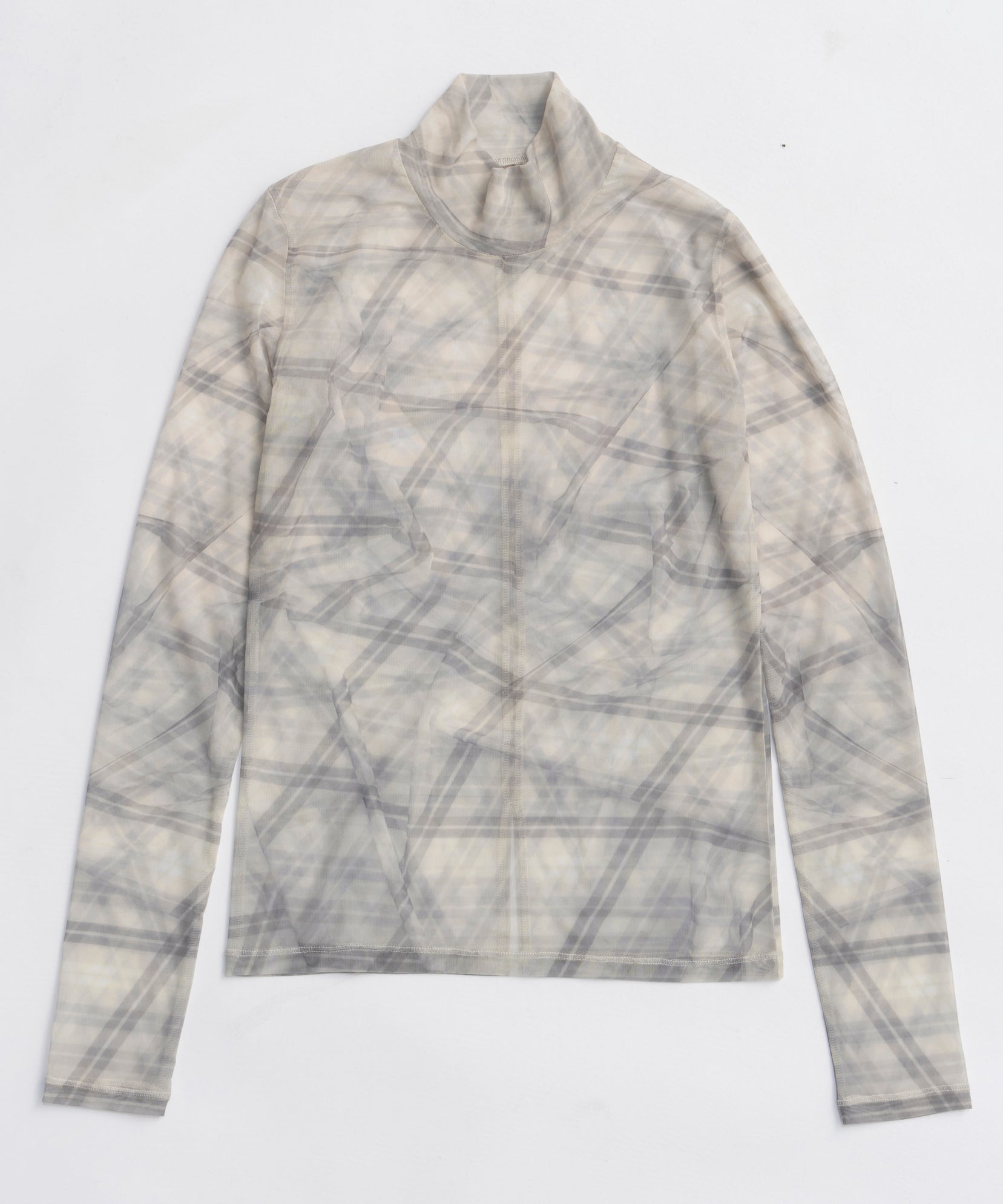 【SALE】Plaid Mesh Tops