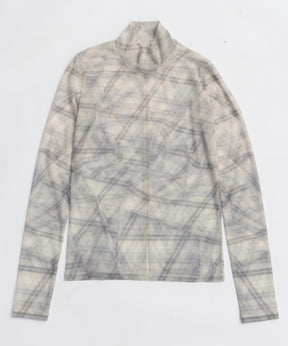 【SALE】Plaid Mesh Tops