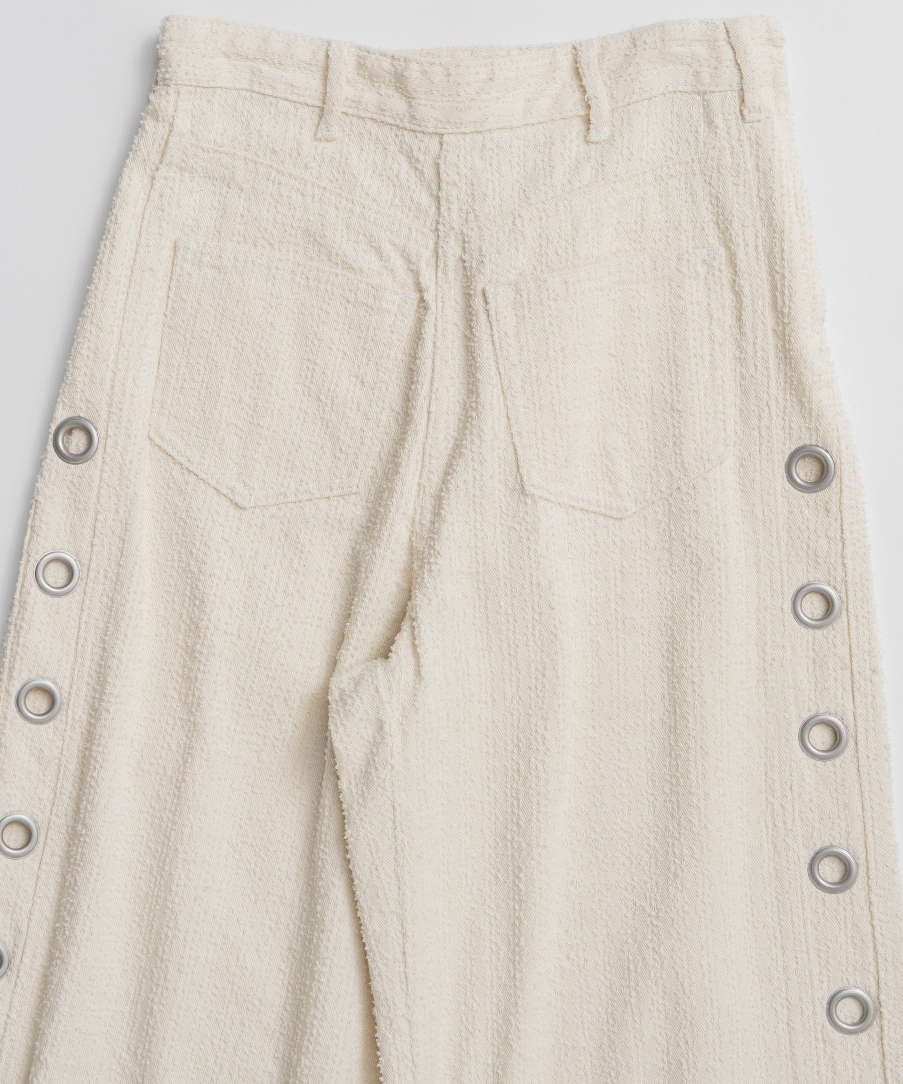 【2026Summer PRE-ORDER】Needle Punch Eyelet Denim